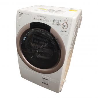 SHARP (シャープ) ドラム式洗濯乾燥機 7.0kg 3.5㎏ ES-S7G-NL 2022年製 クリーニング済 50Hz／60Hz