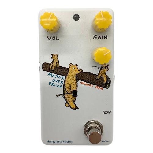 Animals Pedal (アニマルズ ペダル) オーバードライブ 箱付 major overdrive 動作確認済み