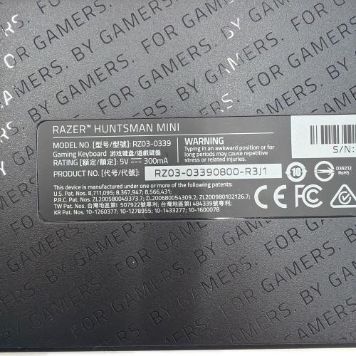 Razer (レイザー) Huntsman Mini JP キーボード