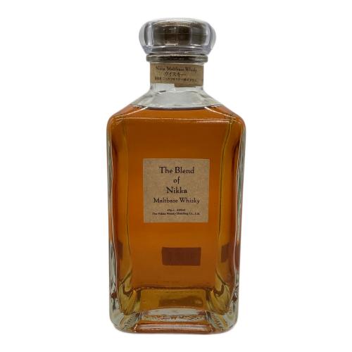 ウィスキー ※沈殿物有 660ml The Blend of Nikka 未開封 -