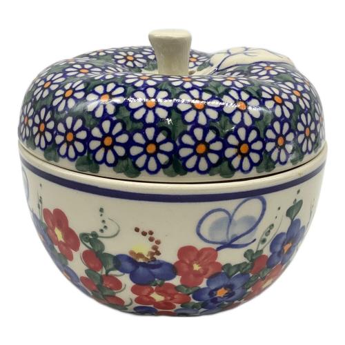 りんごポット ポーランド製 ポーリッシュポタリー