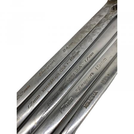SNAP-ON (スナップオン) メガネレンチ 5本セット|トレファクONLINE SNAP-ON (スナップオン) メガネレンチ 5本セット|トレファクONLINE