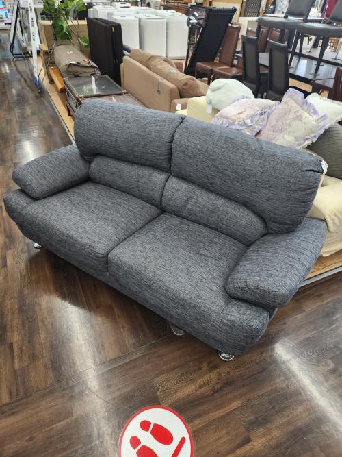 ニトリ 3人掛けソファー グレー 176 ファブリック