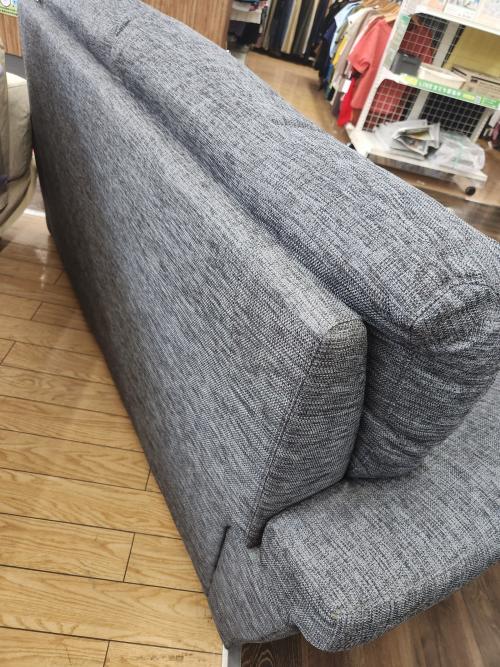 ニトリ 3人掛けソファー グレー 176 ファブリック