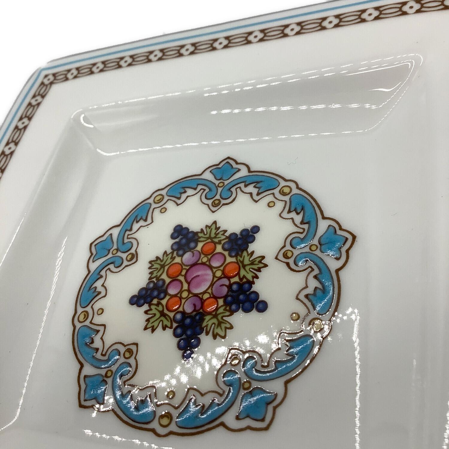 未使用✨ウエッジウッド フロレンティーンターコイズ スクエアプレート 皿 箱付 未使用】ウェッジウッド☆フロレンティーンターコイズ スクエア