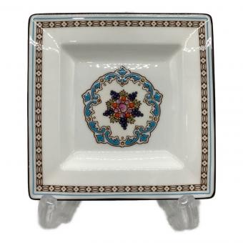 Wedgwood (ウェッジウッド) スクエアプレート小皿 フロレンティーン・ターコイズ