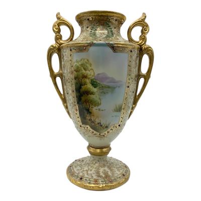 Noritake (ノリタケ) 花瓶 オールドノリタケ