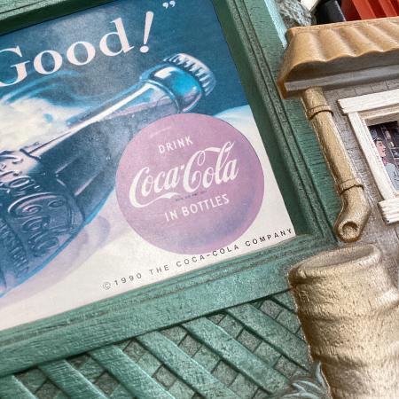Coca Cola (コカコーラ) 90's 壁掛け時計 USA製 動作確認済み