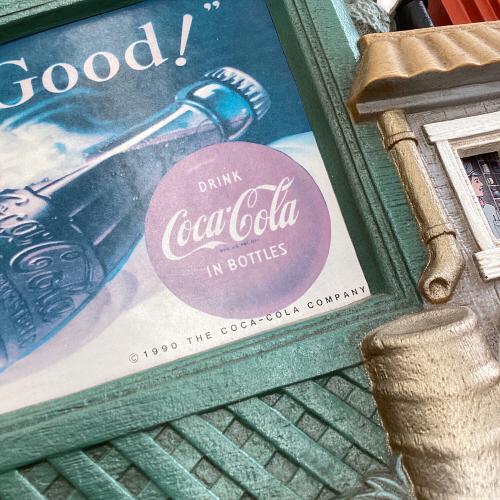 Coca Cola (コカコーラ) 90's 壁掛け時計 USA製 動作確認済み