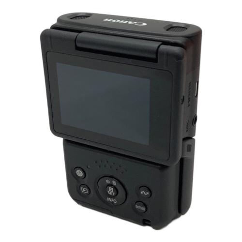 CANON VLOGカメラ PowerShot V10 トライポッドグリップキット 約1310万画素 1.0型高感度裏面照射CMOSセンサー フルHD 125～6400、4K 125～3200 121022002227 未使用品