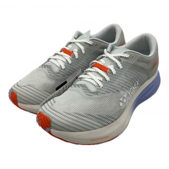 YONEX (ヨネックス) ランニングシューズ メンズ SIZE 27cm ライトグレー カーボンクルーズ エアラス メン SHRA2M
