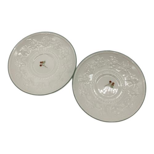 Wedgwood (ウェッジウッド) カップ&ソーサー フェスティビティー ラズベリー 2Pセット