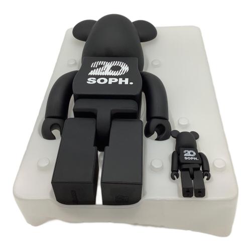 MEDICOM TOY (メディコム・トイ) ベアブリック A6284194 SOPHNET. BE@RBRICK SOPH. 20th ANNIV. 100％ & 400％