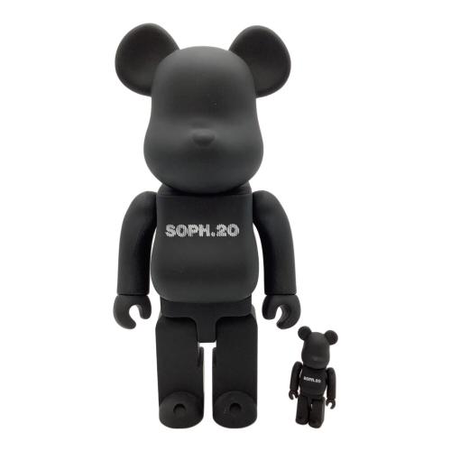 MEDICOM TOY (メディコム・トイ) ベアブリック A6284194 SOPHNET. BE@RBRICK SOPH. 20th ANNIV. 100％ & 400％