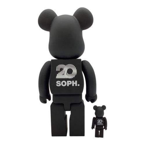MEDICOM TOY (メディコム・トイ) ベアブリック A6284194 SOPHNET. BE@RBRICK SOPH. 20th ANNIV. 100％ & 400％