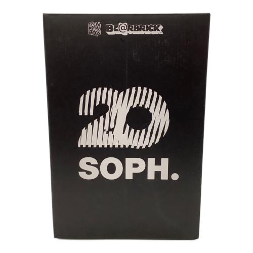 MEDICOM TOY (メディコム・トイ) ベアブリック A6284194 SOPHNET. BE@RBRICK SOPH. 20th ANNIV. 100％ & 400％