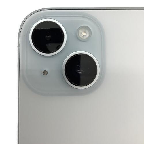 Apple (アップル) iPhone15 MTML3J/A サインアウト確認済 356559532633786 ○ SIM FREE 128GB バッテリー:Bランク(87%) 程度:Bランク（キズ有） 未商品化
