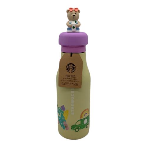 STARBUCKS COFFEE (スターバックスコーヒー) ステンレスロゴボトル 473ml イエロー ベアリスタ