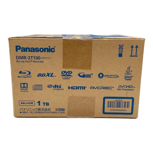 Panasonic (パナソニック) Blu-rayディスクレコーダー DMR-2T100 3番組 1TB HDMI端子×1 TPCE21614