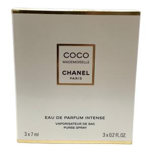CHANEL (シャネル) オードパルファム ココ マドモアゼル オードゥ パルファム アンタンス パース スプレイ 7ml×3本 残量80%-99%