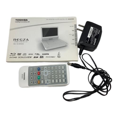 TOSHIBA (トウシバ) ポータブルDVDプレーヤー SD-BP900S J138Z91148 2018年製