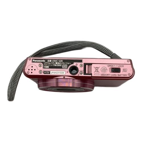 Panasonic (パナソニック) コンパクトデジタルカメラ LUMIX ピンク DMC-SZ8 1660万画素(総画素) 1/2.33型CCD 専用電池 UP4HC010344