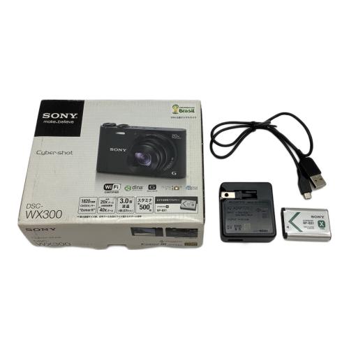 SONY (ソニー) コンパクトデジタルカメラ Cyber-shot ホワイト DSC-WX300 2110万画素(総画素) 1/2.3型CMOS (裏面照射型) 専用電池 0051150