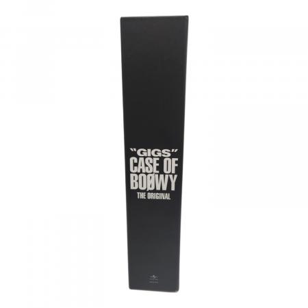 GIGS CASE OF BOφWY-THE ORIGINAL-CD Tシャツ GIGS” CASE OF BOφWY -THE ORIGINAL-【完全限定盤スペシャルボックス