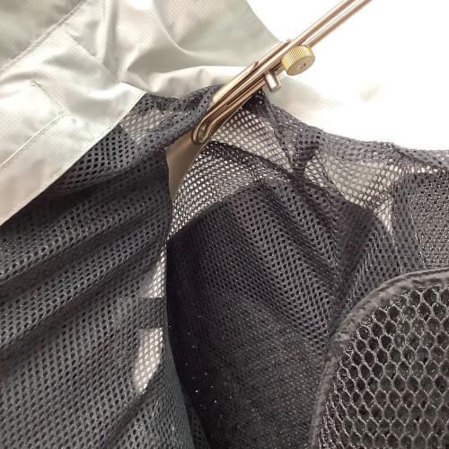 komine (コミネ) プロテクタージャケット メンズ SIZE XL ブラック プロテクトハーフメッシュパーカ ゲンリ