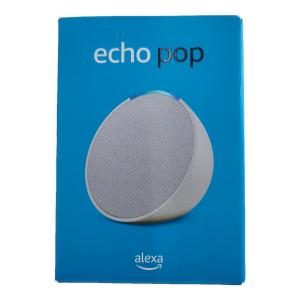 amazon (アマゾン) スマートスピーカー(AIスピーカー) Echo Pop（エコーポップ） コンパクトスマートスピーカー with Alexa B09ZX764ZL グレーシャーホワイト