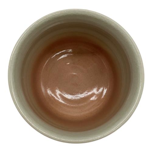 萩焼 (ハギヤキ) 立鶴茶碗 金子信彦