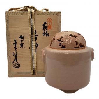萩焼 (ハギヤキ) 香炉 金子信彦