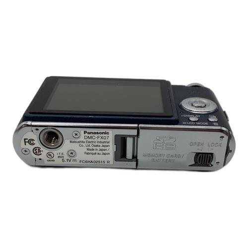 動作確認済み】Panasonic LUMIX DMC-FX07 動作確認済 Panasonic LUMIX