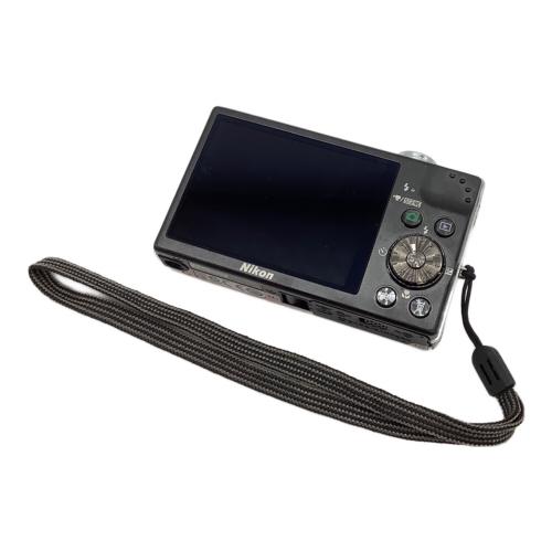 Nikon (ニコン) コンパクトデジタルカメラ ピンク×ブラック COOLPIX S640 1239万画素(総画素) 1/2.33型CCD 専用電池 24008950