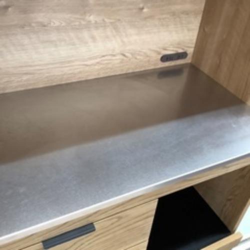 UNICO (ウニコ) レンジボード ナチュラル 194 2枚扉 スライド台 ADDAY