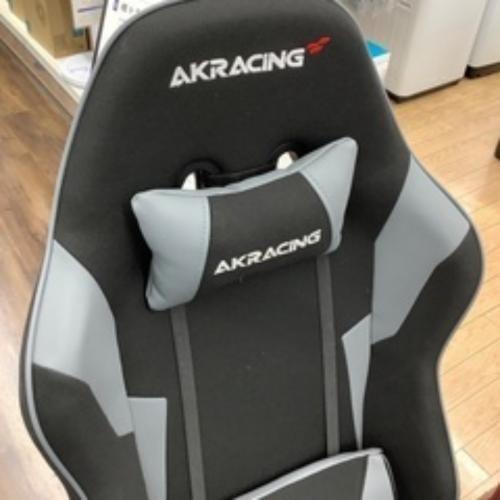 AK Racing (エーケーレーシング) ゲーミングチェア ブラック×グレー