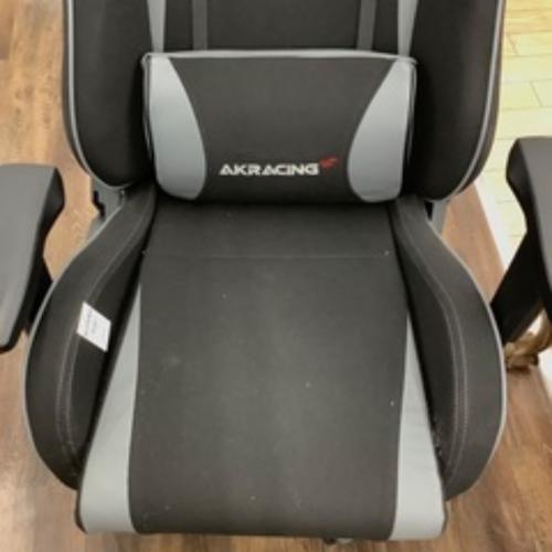 AK Racing (エーケーレーシング) ゲーミングチェア ブラック×グレー