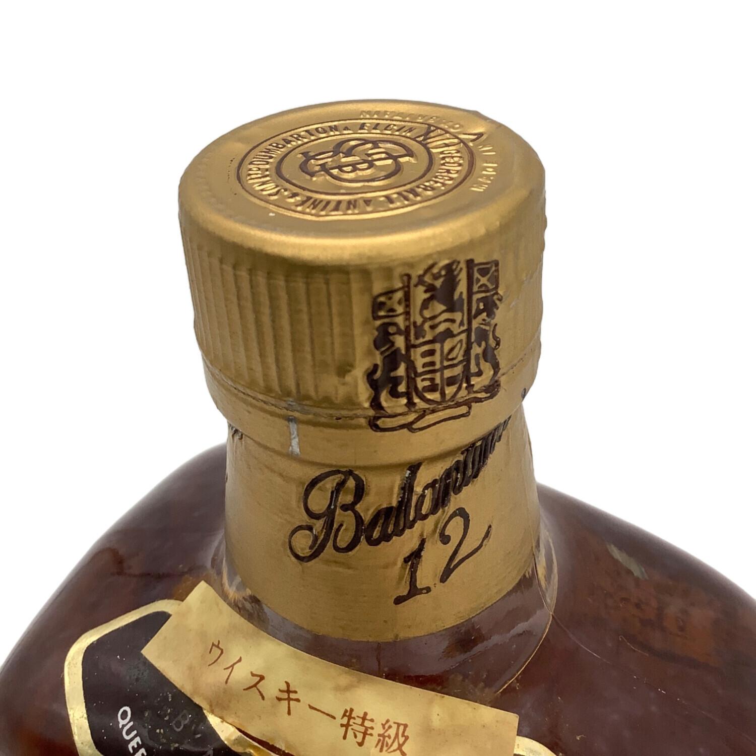 バランタイン (Ballantine's) スコッチウィスキー 750ml 12年 未開封