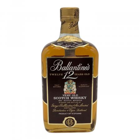 バランタイン (Ballantine's) スコッチウィスキー 750ml 12年 未開封
