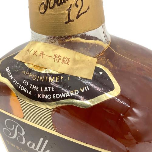 バランタイン (Ballantine's) スコッチウィスキー 750ml 12年 未開封