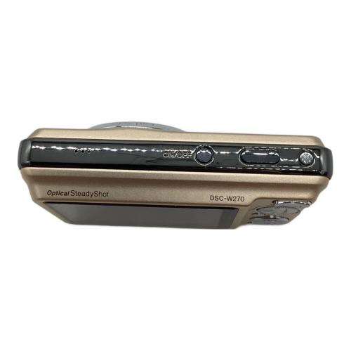 SONY (ソニー) コンパクトデジタルカメラ 本体キズ有 Cyber shot DSC-W270 1240万画素(総画素) 1/2.3型CCD 専用電池 6069376