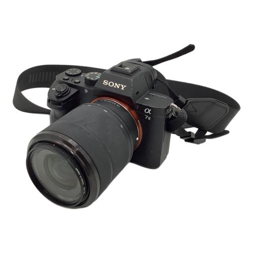 SONY (ソニー) ミラーレス一眼カメラ α7 II 2470万画素(総画素) フルサイズ 35.8mm×23.9mm CMOS 専用電池 -