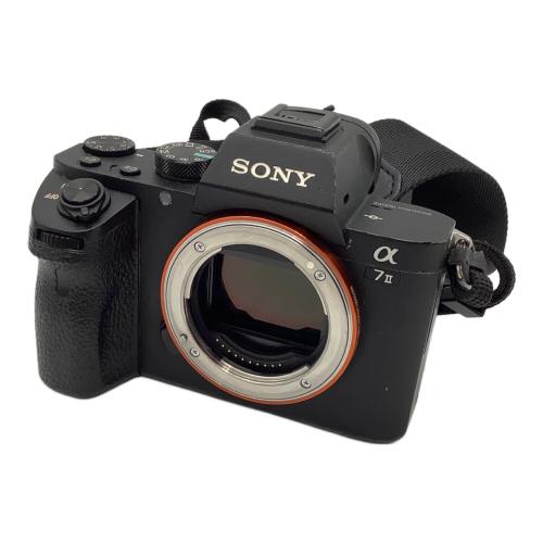 SONY (ソニー) ミラーレス一眼カメラ α7 II 2470万画素(総画素) フルサイズ 35.8mm×23.9mm CMOS 専用電池 -