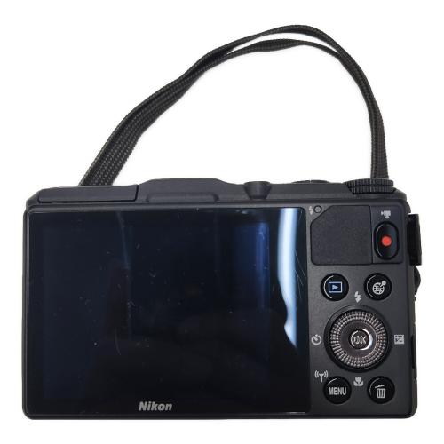 Nikon (ニコン) コンパクトデジタルカメラ ブラック / 画面小キズ有 COOLPIX S9700 1676万画素(総画素) 1/2.3型CMOS (裏面照射型) 専用電池 20021618