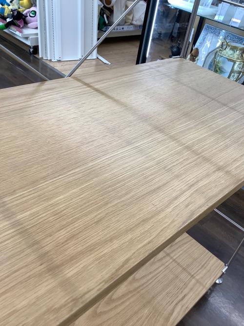 無印良品 (ムジルシリョウヒン) ステンレスユニットシェルフ ナチュラル 80 棚板：オーク材