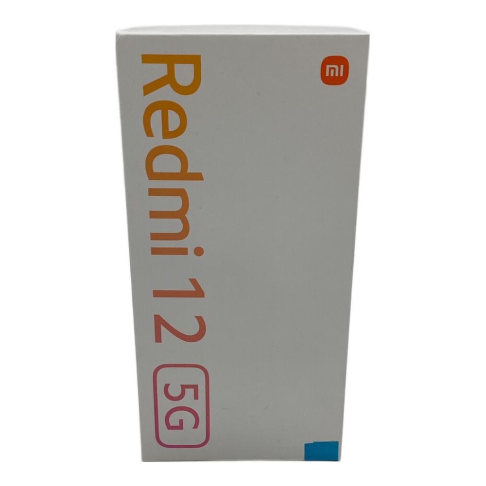 Xiaomi (シャオミ) Redmi 12 5G ポーラーシルバー XIG03 128GB 未使用