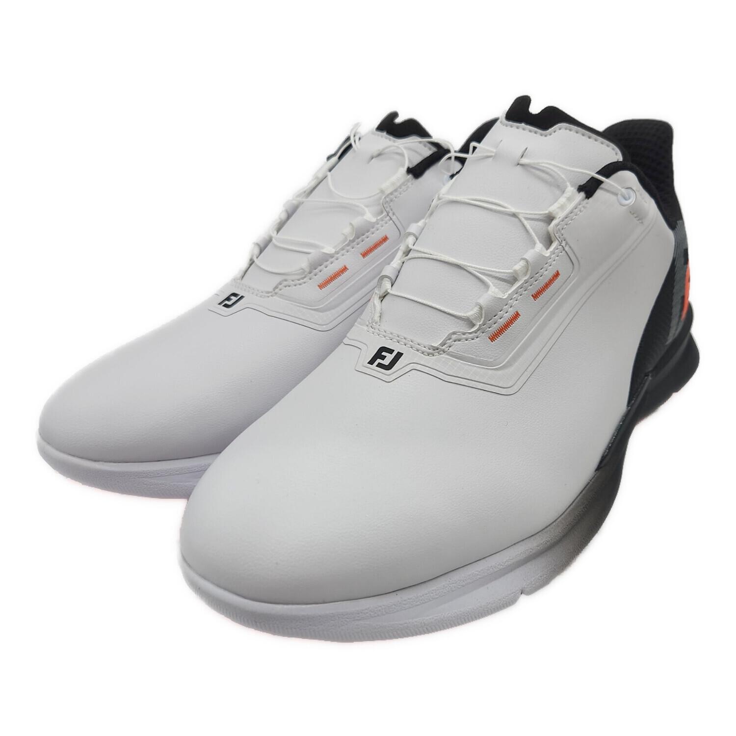 美品✨ グッチ ゴルフシューズ ドレスシューズ レザー ホワイト FOOT-JOY (フットジョイ) ゴルフシューズ メンズ SIZE 25.5cm