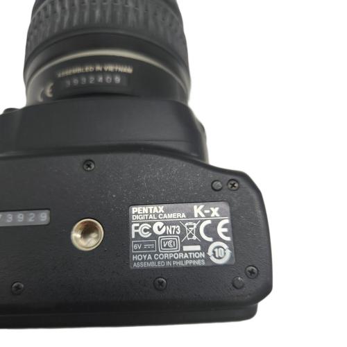 PENTAX (ペンタックス) 一眼レフカメラ レンズキット K-X 1290万画素(総画素) APS-C 23.6mm×15.8mm CMOS 単三x4 -