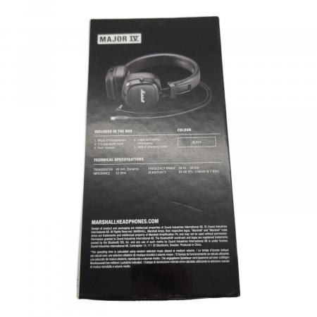 Marshall MAJOR Ⅳ 未使用ヘッドホン MAJORⅣ – Marshall │ 完実電気株式会社 | KANJITSU DENKI CO.,LTD