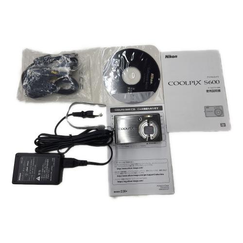 Nikon (ニコン) コンパクトデジタルカメラ COOLPIX S600 1034万画素(総画素) 専用電池 20041764